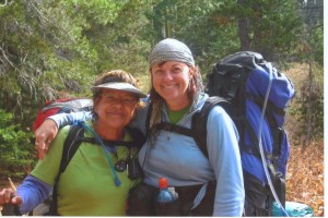 Netto & Kathy on the 165 mile Tahoe Rim Trail
