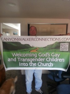 Mark with Banner